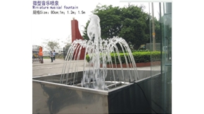 1米圓形音樂噴泉